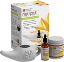 Himalayan Chandra ECO Neti Pot 완전한 Sinus Cleansing 체계 시동기 장비