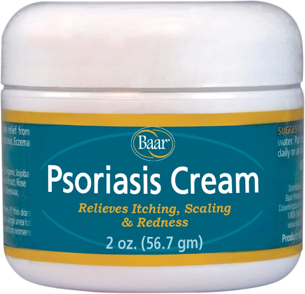 Baar Psoriasis 크림, 2 온스.
