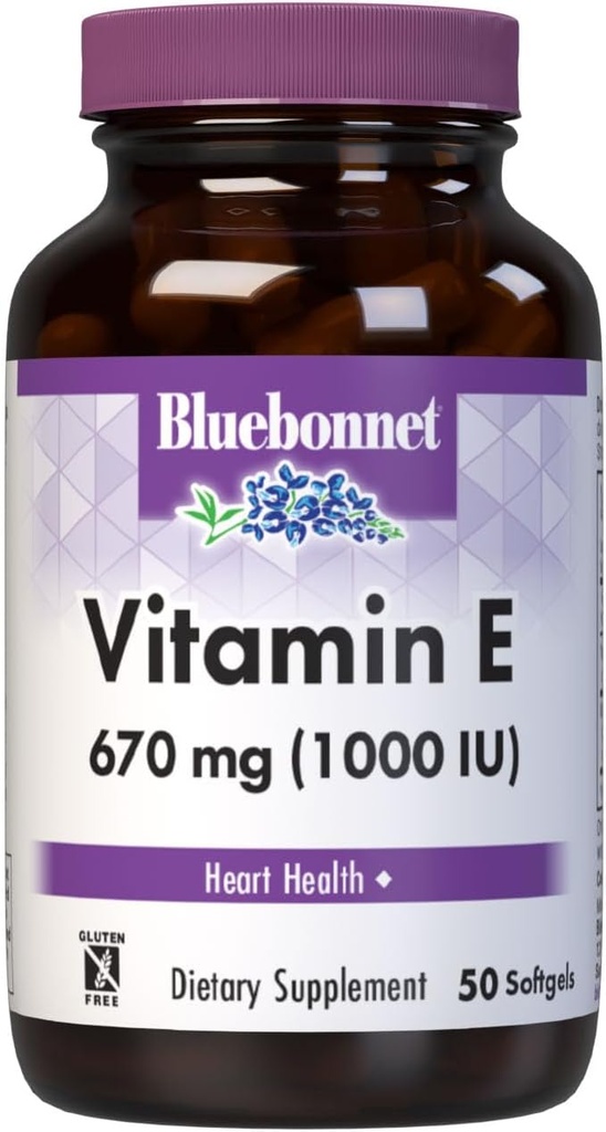 BlueBonnet 비타민 E 1000 IU 혼합 Softgels, 50 조사