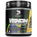 DRAGON PHARMA Venom Extreme Potency Pre-Workout, Laser Sharp Focus + Energy, Intense Performance, 향상된 Vasodilation 및 Endurance (40 서빙, 열정 과일)을위한 입증 된 성분