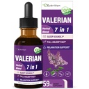 Valerian Root Sleep Support Drops, Passion Flower, Chamomile, Lavender, Soursop Leaves, & Hibiscus Herb Extract 수면에 대한 보충 교재 건강한 & 심하게. Sleep Sounds에 완벽한. 2온스