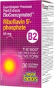 BioCoenzymatedRiboflavin5'-Phosphate 50mg 자연적인 요인 30 VegCaps