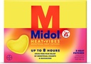 Midol 열 Vibes 정신 통증 완화 패치, 기간 크림 및 허리 통증 완화, 3 팩