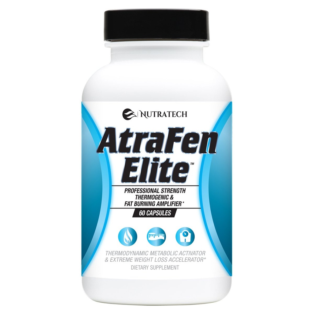 Atrafen Elite - Professional Strength Diet Aid는 체중 관리, 에너지 촉진 및 Suppress Food Cravings & Appetite를 지원합니다. 다이어트 보충교재. 60 알약.