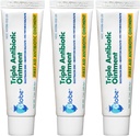 지구 (3 팩 1oz Triple Antibiotic Ointment, 미니어처 스크래치 및 부상을위한 첫 번째 보조 연고 감염 방지, 리드 브랜드의 활성 성분 비교 (3 팩)