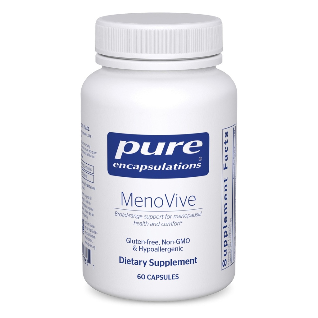 Pure Encapsulations MenoVive | 넓은 | 남성 건강과 편안함을 위한 범위 지원 | 60 캡슐