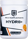 Hydr8+ Hydration & Vitamin Powder | Keto Friendly | No Sugar | Non-GMO | 30 인분 | 6.35 온스 (180g)