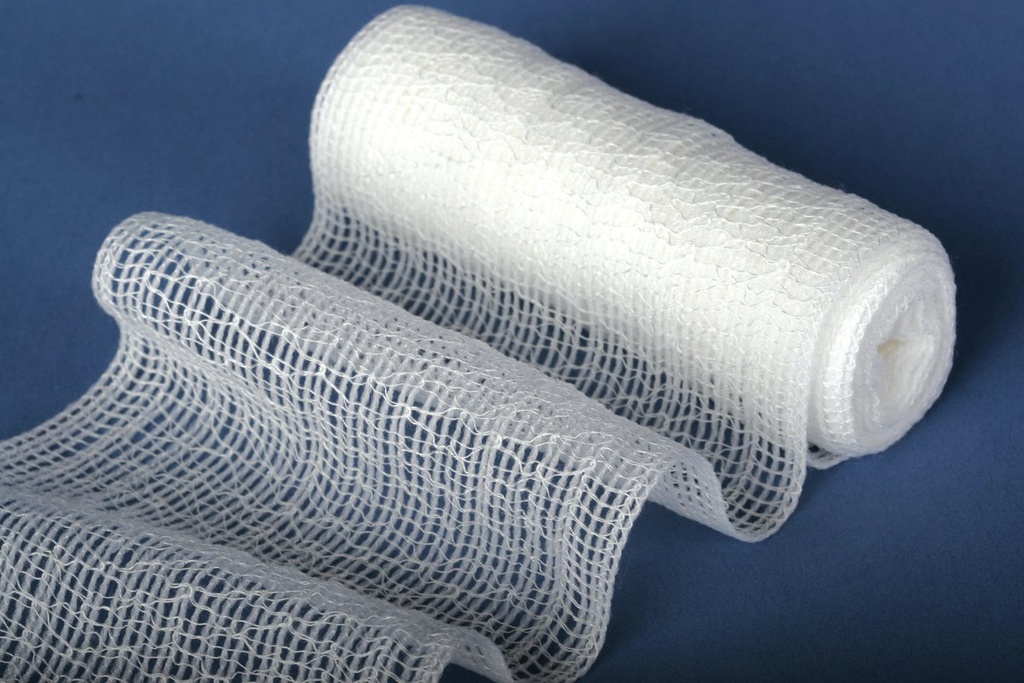 Medline 메마른 콘 형성 뻗기 가제 붕대, 6" x 80", 부상 배려, 48의 팩을 위한 이상