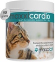 Maxxipaws maxxicardio 심장 & 심장 혈관 분말 보충 고양이, 3.2oz