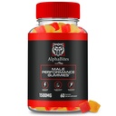Alpha Bites Gummies, AlphaBites Advanced Formula Max Performance Gummies, 모든 천연 보충 추가 강도, 알파 비트 근육 성장 및 전반적인 건강 지원, 알파 비트 리뷰 (60 Gummies)