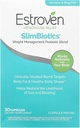 Estroven SlimBiotics, 체중 관리 폐경기는 여자, 30의 캡슐, B 비타민을 위한 보충 가스 & Bloating 기복을 제공하기 위하여 소화 건강을 위한 Probiotics를 지원하기 위하여 보충합니다