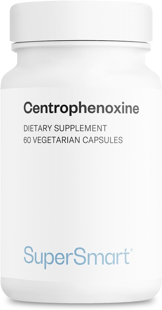 Supersmart - 하루 당 Centrophenoxine 500mg (DMAE & pCPA) - Nootropics 보충교재 | 비 GMO & 글루텐 - 60 채식 캡슐