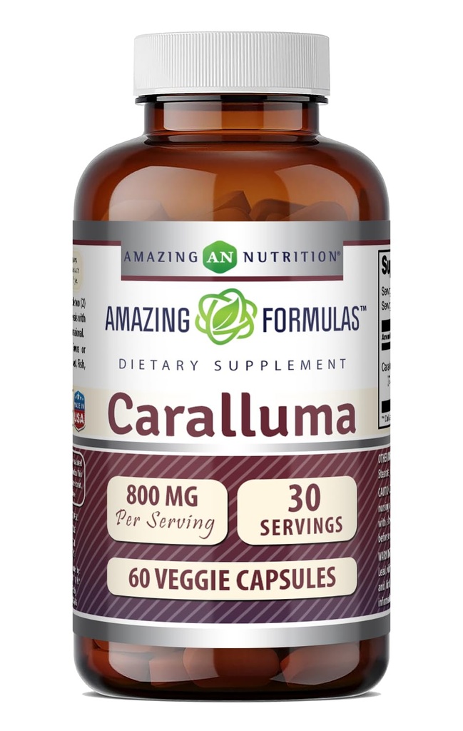 놀라운 포뮬러 카달루마 보충 | 800 Mg Per 서빙 | 60 Veggie Capsules | Non-GMO | 글루텐 프리 | 미국