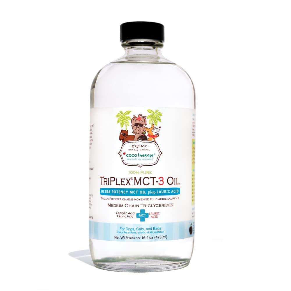 CocoTherapy Triplex MCT-3 오일, 비 GMO, 100 % 순수하고 자연, 16 온스.