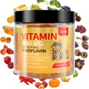 비타민 B2 Gummies, 비타민 B2 Riboflavin Gummies 400mg의 Migraine 기복 & 두통 기복 Riboflavin 비타민 B2 Gummies, Soy & Gluten 자유로운, 아이 & 성인을 위한 90의 비타민 Gummies