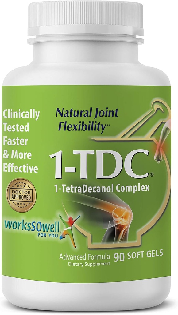1Tdc 합동 & 근육 건강 90 연약한 젤은 자연적인 합동 융통성 안전을 승진시키기 위하여 1Tetradecanol Complex로 강화된 완전한 몸 기복을 제공하기 위하여 공식화했습니다