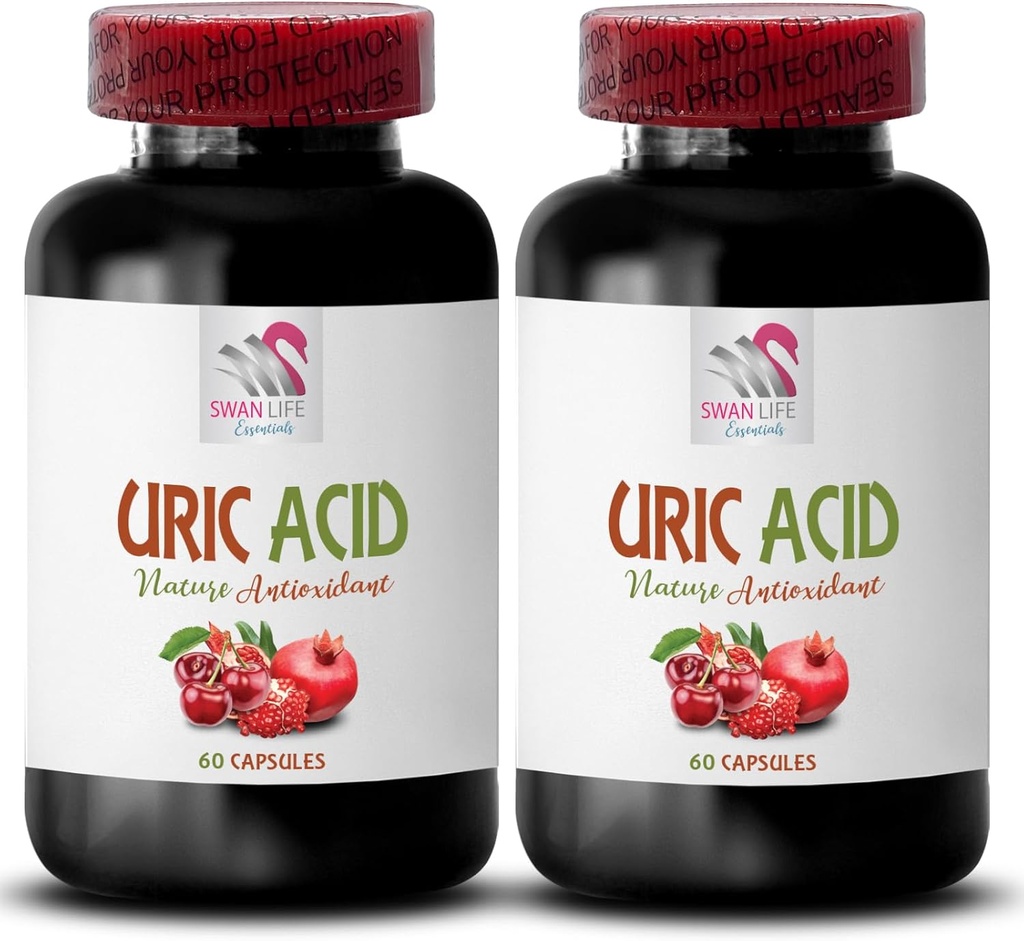 uric 산 buildup - URIC ACID - uric 산 관리, uric 산을 빠르게 감소, uric 산에 대 한 보충, 낮은 uric 산, 녹색 커피 추출, 타르 체리 캡슐, pomegranate 2Bot 120Cap