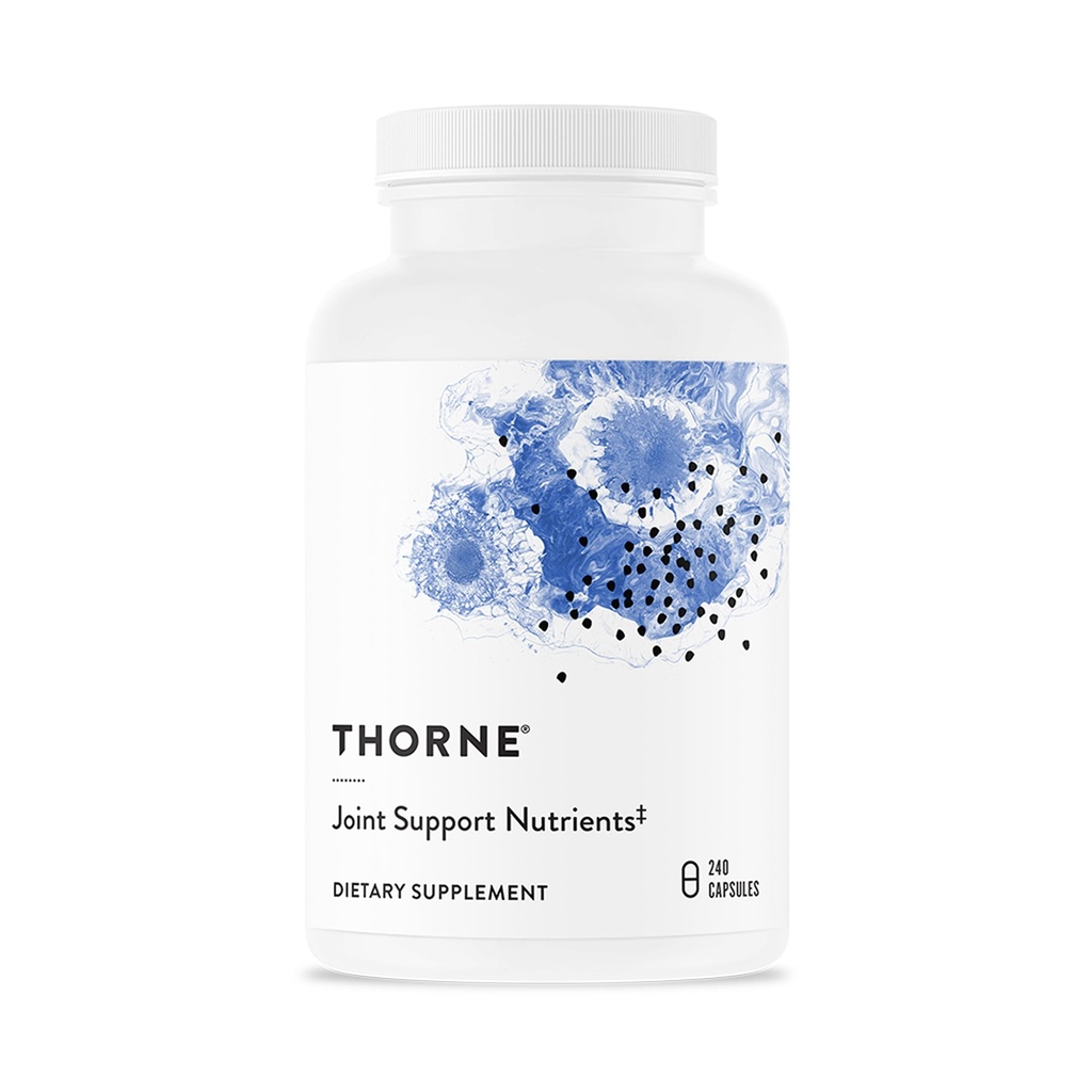 THORNE - 합동 지원 Nutrients - Curcumin, Bromelain 및 합동 지원을 위한 Boswellia를 가진 Glucosamine와 MSM* - 240의 캡슐