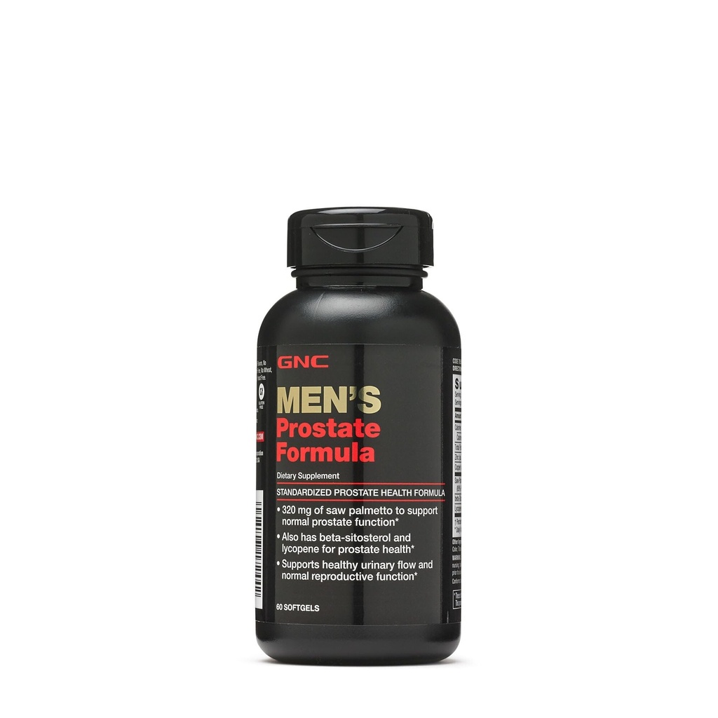 GNC 남자의 전립선 공식, 60 Softgels의 지원 정상적인 재생산 기능