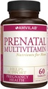 Prenatal Multivitamin - 임신 건강 증진 - 지원 면역 체계 & 태아 발달 - 엄마 & 아기를 위한 근본적인 영양소 - 안전한 공식 - Dietary 보충교재 - 60의 정제