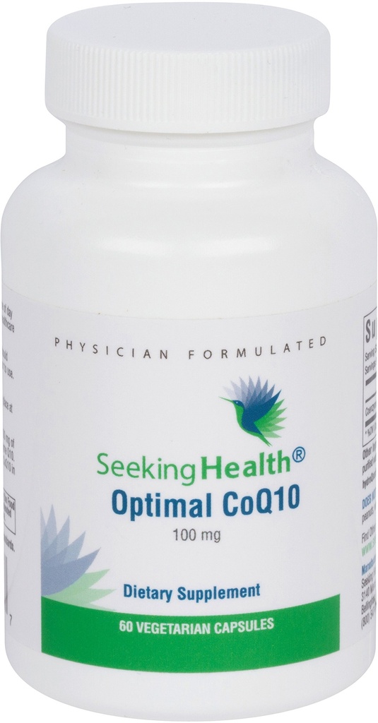 건강 최선 CoQ10, 100 mg Coenzyme Q10 보충교재, 산화 방지제, 지원 에너지 생산 및 심장 건강, 채식 (60의 캡슐)*를 보십시오