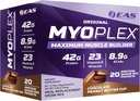 eas 본래 Myoplex 최대 근육 건축업자, 식사 보충 단백질 혼합 | 질 단백질 혼합 | 42g 단백질, 20개의 개인적인 소포 (Chocolate 땅콩 버터 컵)