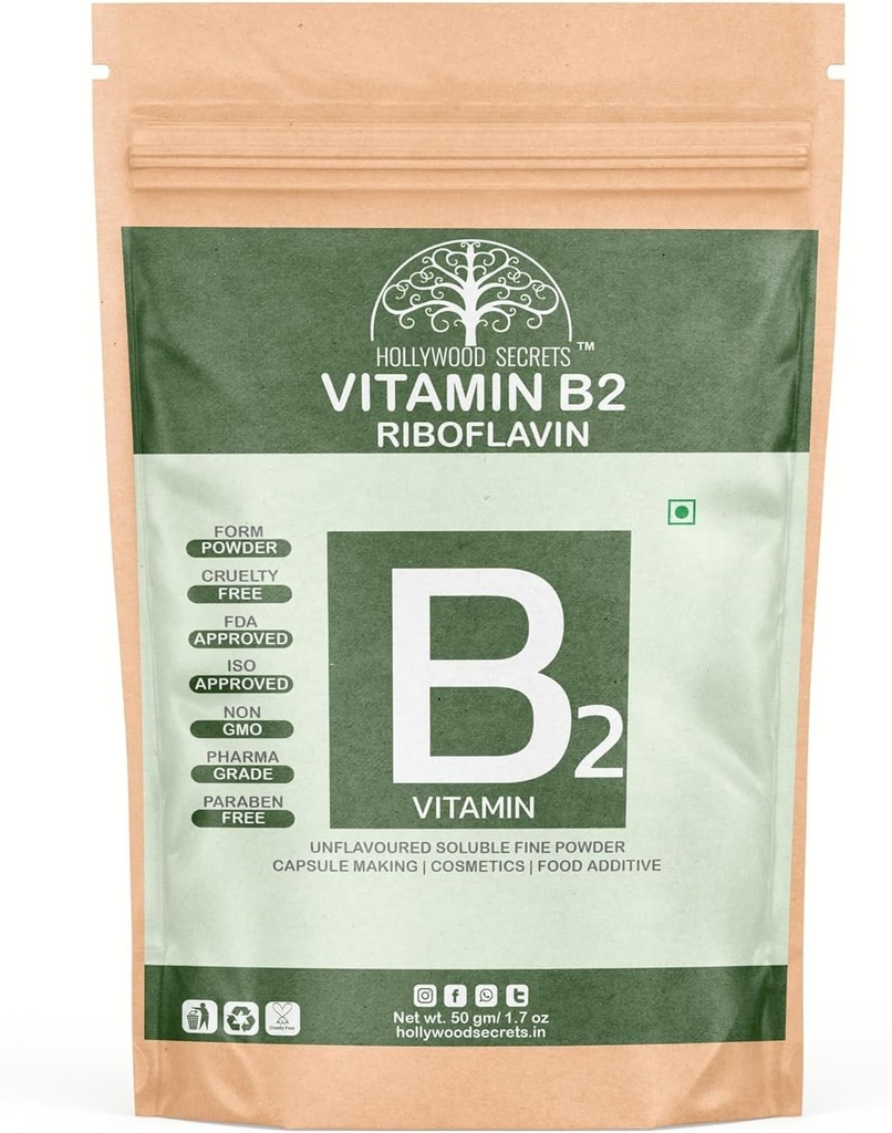 SUP 비타민 B2 리보플라빈 분말 50gm
