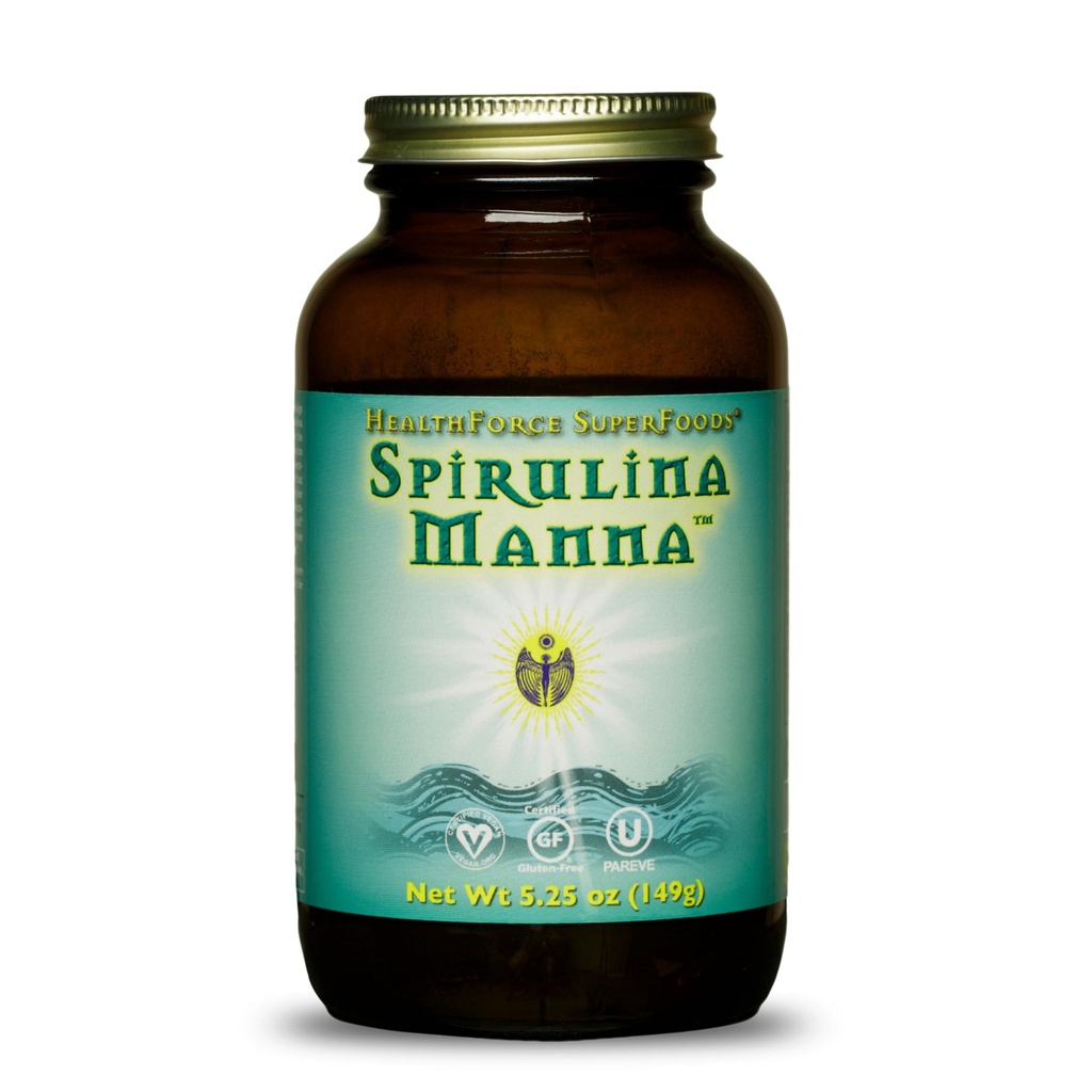 HealthForce SuperFoods Spirulina Manna - 분말 - 5.25 Oz