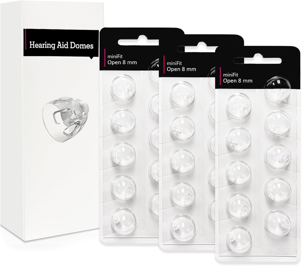 Oticon Minifit, Oticon Hearing Aid Supplies, 교체 부분 부속품을 위한 보편적인 Oticon 돔을 여십시오 보청기 청소 장비 (30 PC)를 위한