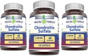 놀랄만한 수식 Chondroitin Sulfate 1200 mg 당 서빙 보충교재 | 캡슐 | Non-GMO | 글루텐 무료 | 미국에서 제작 (120 Count, 3 Pack)