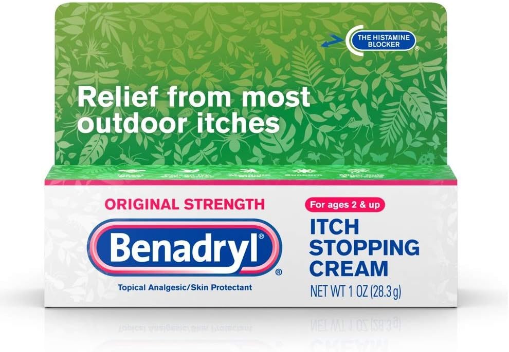 Benadryl Itch Stopping 크림 본래 힘 1개 oz (9의 포장)