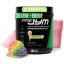 JYM 보충교재 과학 전 JYM 무지개 Sherbet 전 운동 분말 남자 & 여자, BCAAs, Nootropics, Creatine HCI, Citrulline, beta 알라닌, Betaine, Taurine, Huperzine, 30의 서빙