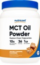 Nutricost 프리미엄 MCT 오일 분말 (1 LB) (Salted Carmel) - Keto, Ketosis 및 Ketogenic Diets에 가장 적합합니다 - 비 GMO 및 글루텐 무료, 중간 사슬 Triglyceride