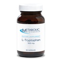 신진 대사 유지 보수 L-Tryptophan - 500mg 아미노산 'Free Form' for Superior Absorption + Vitamin B6 - Mood + Appetite Supplement, Vegan + No Fillers (60 캡슐)