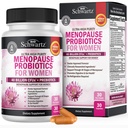 Menopause 여성용 보충제 - 여성용 40 억 CFU Menopause Probiotics - 핫 플래시 나이트 스웨터 무드 스윙 및 밸런스 지원 - Non-GMO, 30 Easy-Swallow 캡슐, 30 서빙