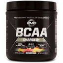 PMD 스포츠 BCAA는 성능 및 회복을위한 맛있는 아미노산 음료 혼합을 충전 - 운동 및 일일 에너지를위한 근육 기능을 증가 - Sour Peach Ring (30 인분)