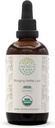 HerbEra Stinging Nettle Leaf A120 USDA Organic Tincture | 알코올 추출, 고순도 초본 드롭 | 인증 유기 Sting Nettle (Urtica Dioica) 건조 잎 (4 oz)