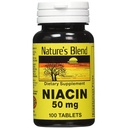 자연의 혼합 Niacin 50 밀리그램 100 탭
