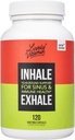 LIVELY VITAMIN CO., 주식 회사 Inhale Exhale - Calm 알레르기 - 가려움증 눈 - 알레르기 증상 완화 - Nasal Congestion - 명확한 호흡 - 알레르기 반응 - 기침 - 120 캡슐