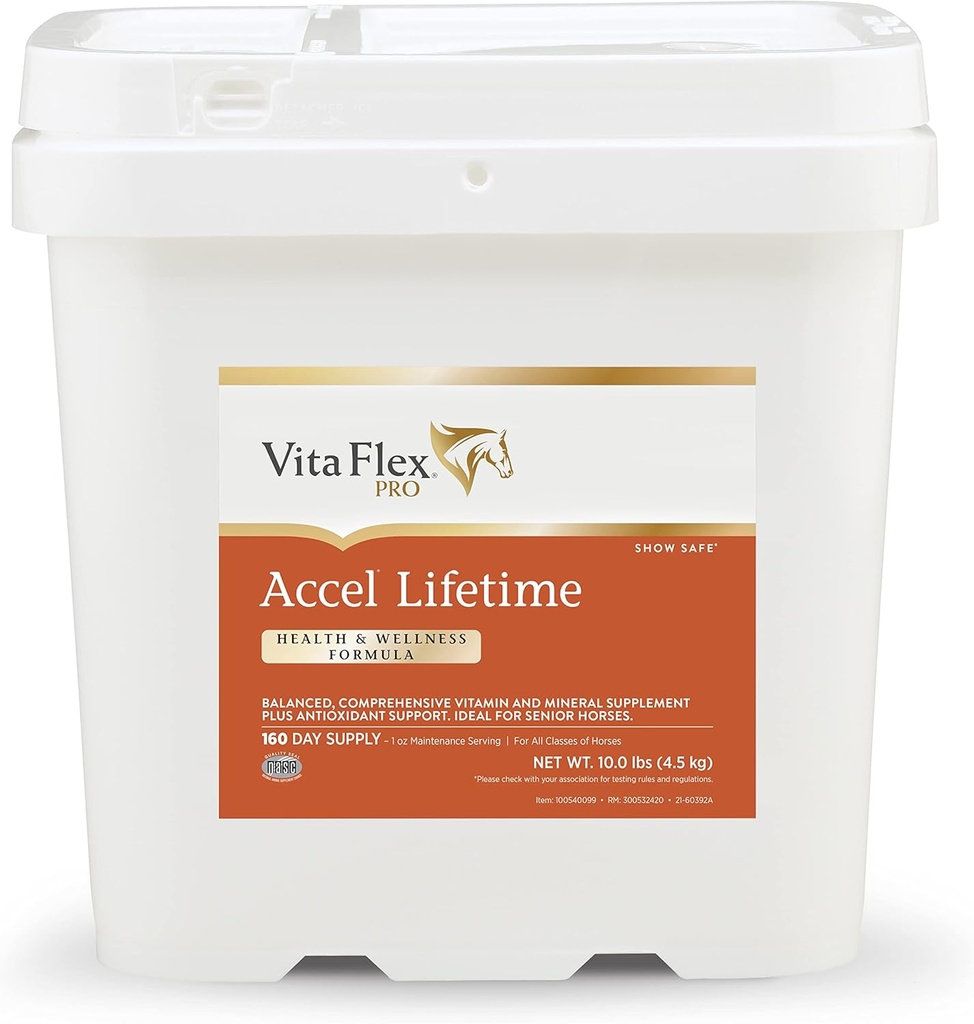 Vita Flex Pro Accel 평생 건강 및 웰빙 공식 보충, 10 파운드