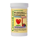 CHILDLIFE ESSENTIALS ChildBiotics with Colostrum- Probiotics for Kids, Digestive Health, Chewables, Children's Probiotics, Colostrum for Kids, Gluten Free - 자연 베리, 92 정제