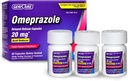 GeriCare Omeprazole 지연 방출 캡슐 20.6mg - 24 시간 Heartburn 구호를 위한 산성 흡진기 알약 - Frequent Heartburn (42 조사)를 대우하는 산성 Reflux 약