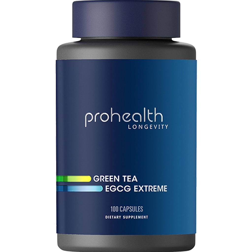 ProHealth 장수 녹차 EGCG 극 (390mg EGCG, 100 캡슐) (녹색 차 보충교재)