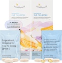 HealthyNest 2nd Trimester Prenatal Vitamin | Methylfolate, Choline, DHA, Iron, Inositol과 태아 뇌 발달을위한 임신 지원 | 31 일 공급