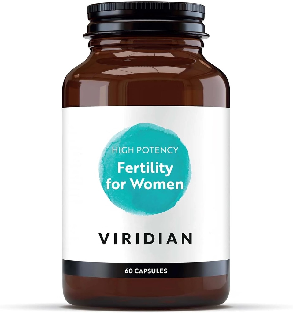 여성용 Viridian Fertility 60 Veg Caps (Pro-Conception) 새로운