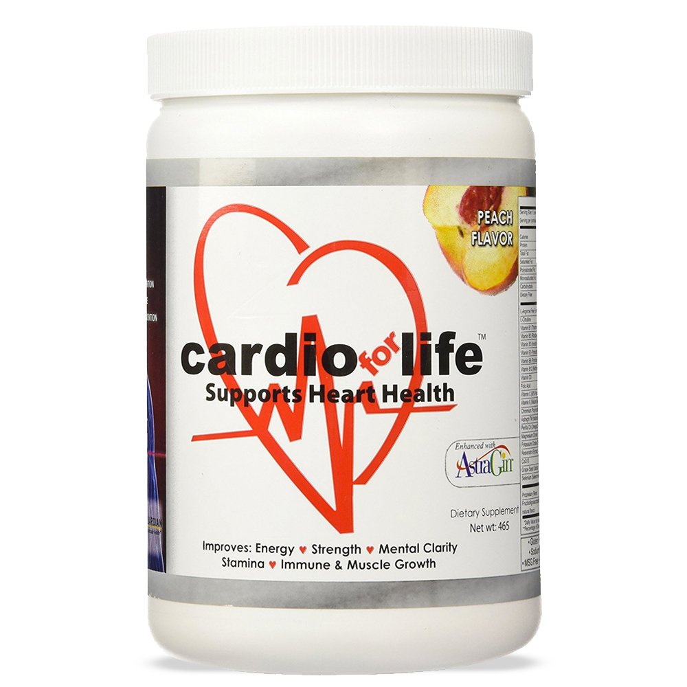 생활 L 아르기닌 분말 16oz를 위한 Cardio - 자연적인 Nitric 산화물 보충교재 심혈관 증가 에너지 - 복숭아