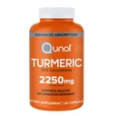 까만 고추를 가진 Qunol 심황 Curcumin, 95% Curcuminoids, 여분 힘 심황 보충교재, 강화된 흡수, 합동 지원 보충교재, 150 채식주의자 캡슐을 가진 2250mg 심황 추출물