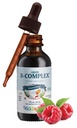 Maxi Health Kids Raspberry Liquid Vitamin B Complex - 비타민 B12과 비타민 보충 - B1 B2 B3 B5 B6 Biotin Folic Acid - 2 fl. Ounces를 가진 아이들을위한 하위 언어 B 비타민 복합 드롭