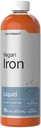 Horbäach Iron Supplement Liquid | 16 Fl Oz | 채식주의자 및 채식주의자 공식 | 비 GMO 및 글루텐 무료
