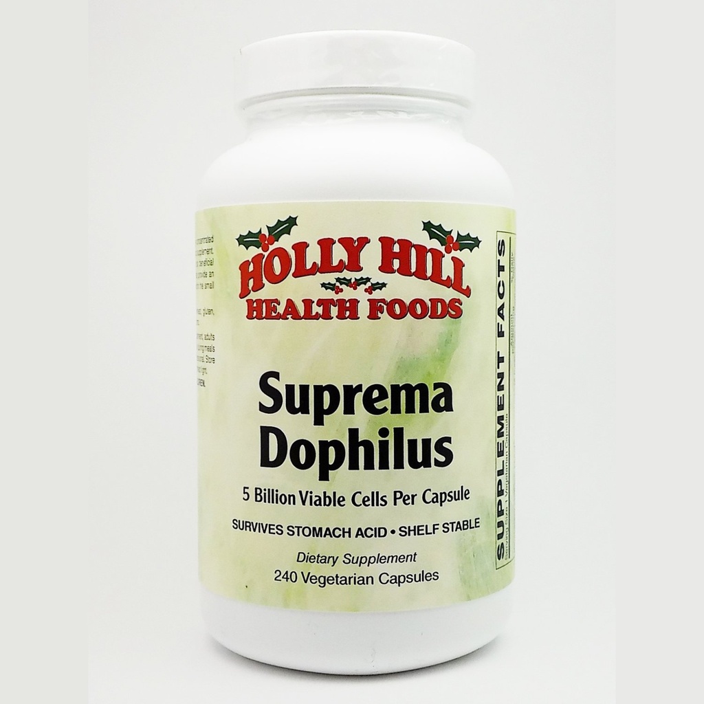 홀리 힐 건강 식품, Suprema Dophilus, 240 채식 캡슐